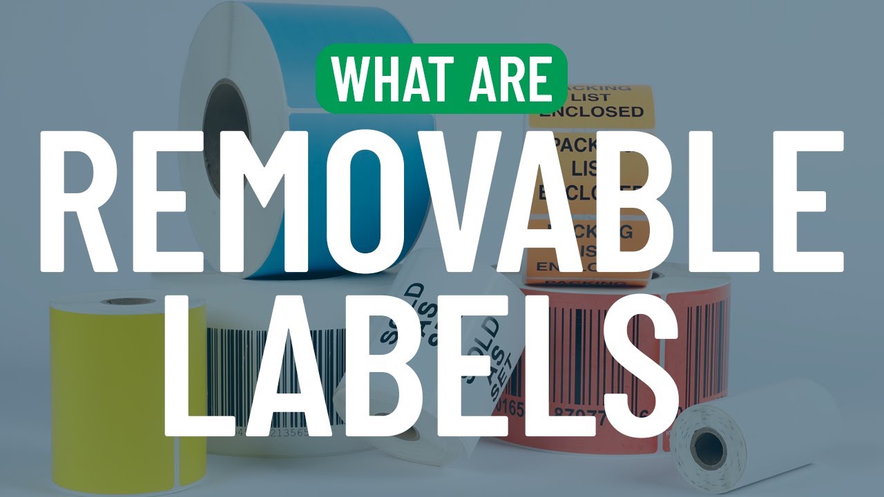 What Are Removable Adhesive Labels? | Smith Corona Labels