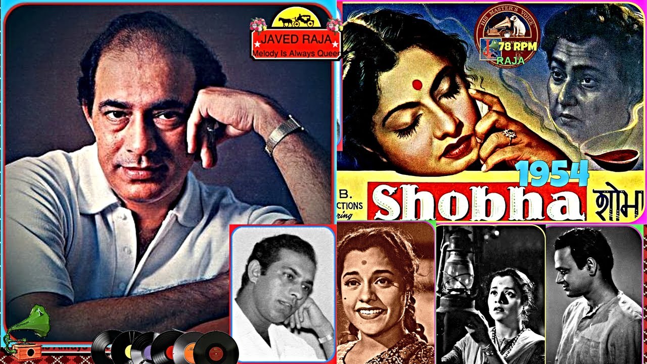 TALAT MEHMOOD~Film~SHOBHA~[1954]~Mohabbat Na Hoti Zamana Na Hota~{ TRIBUTE-One of My Favs }