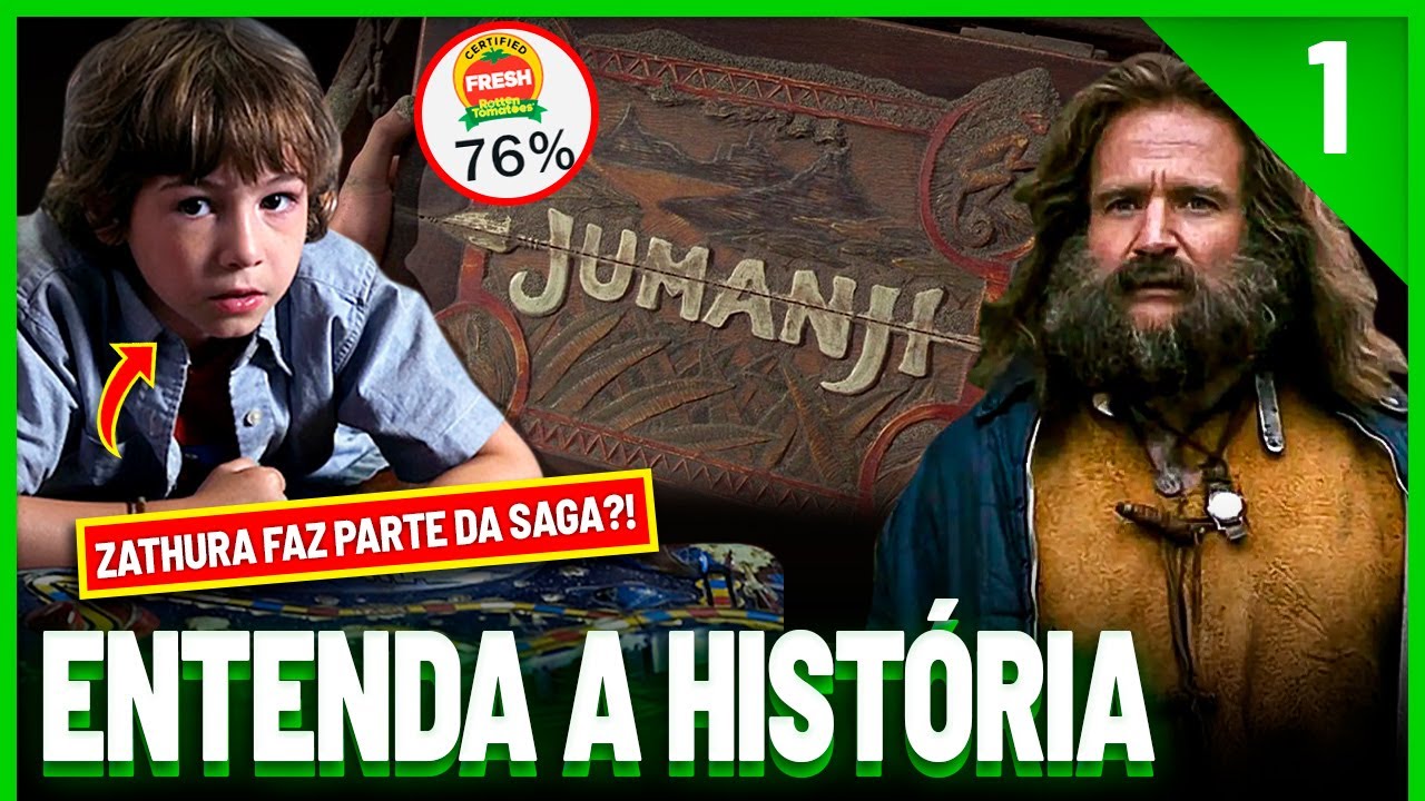 Saga Jumanji | Entenda a História dos Filmes | PT.1