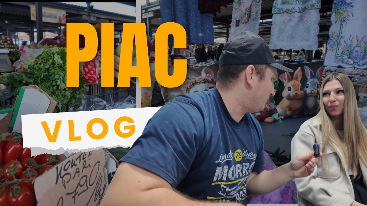 NAPI VLOG | A PIACON JÁRTUNK | MIT VETTÜNK? | AI PÁRNA