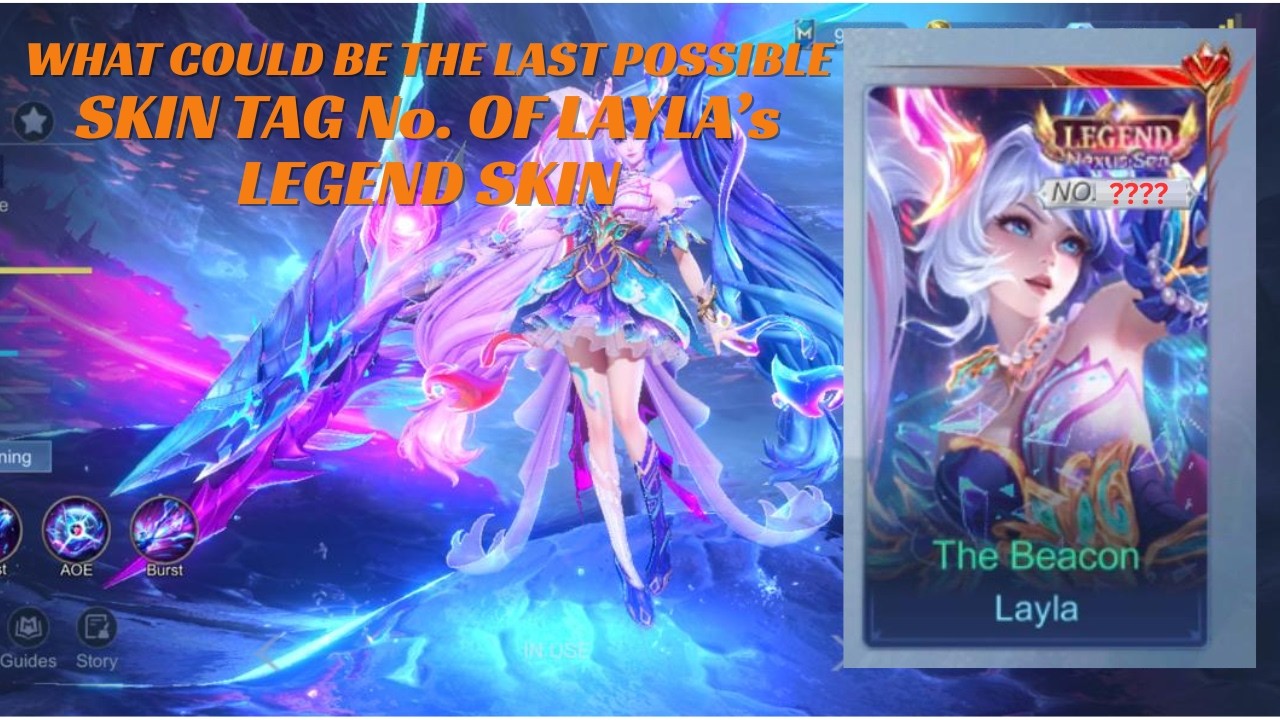 LAST POSSIBLE SKIN TAG NO. OF LAYLA LEGEND SKIN. MLBB