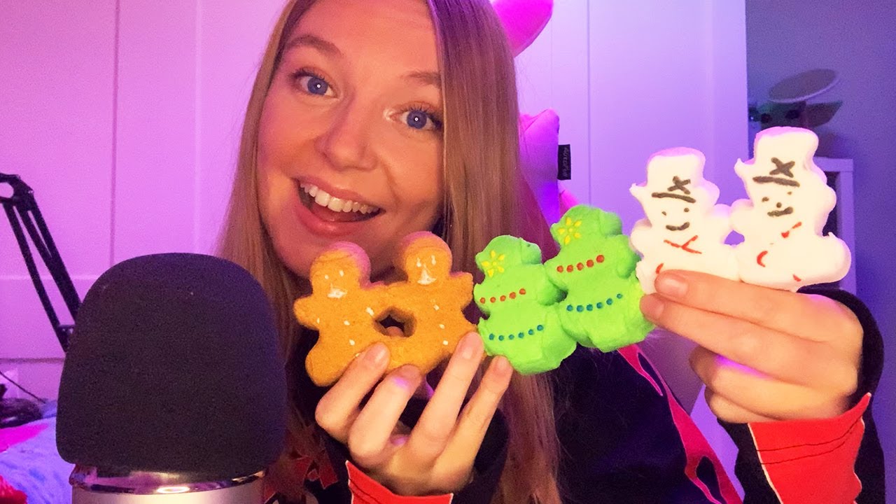 ASMR Eating Soft Marshmallow Peeps (Whispered)