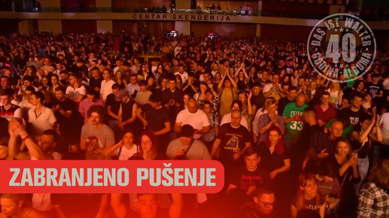 Zabranjeno pušenje - Zenica blues @ Live in Skenderija 2024 | 40 godina albuma “Das ist Walter”