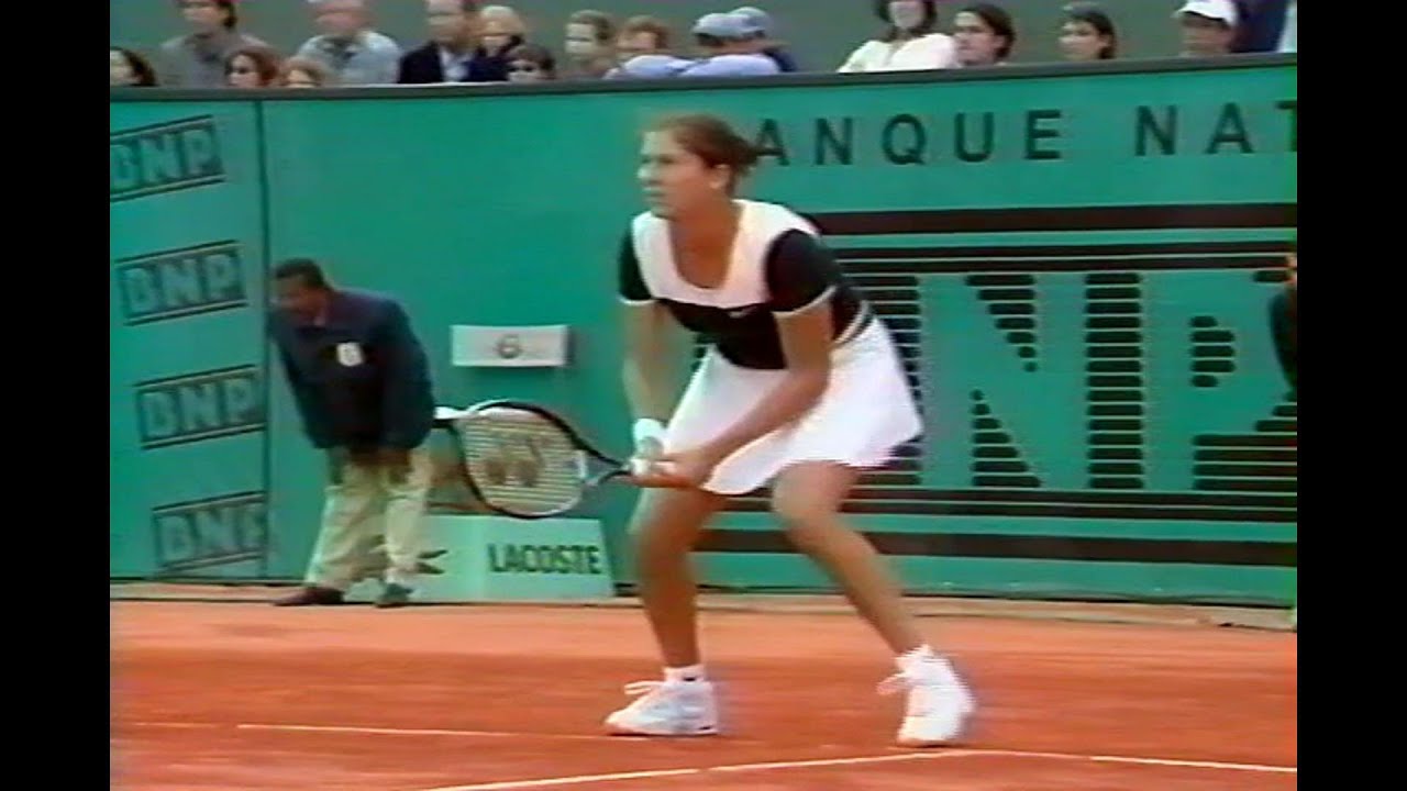 Monica Seles vs. Mary Pierce Roland Garros 1997 R4 🧡🎾