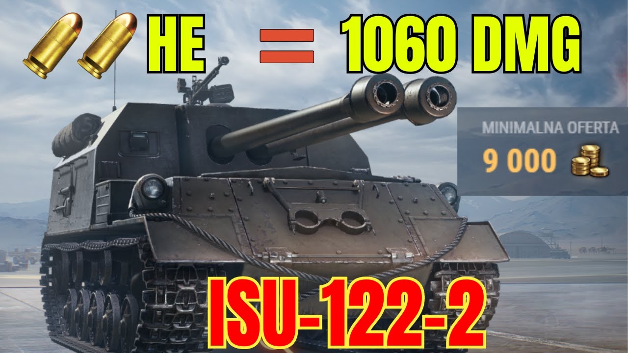 ISU-122-2- Potężna Papierowa Dwulufa  W World Of Tanks!!!!