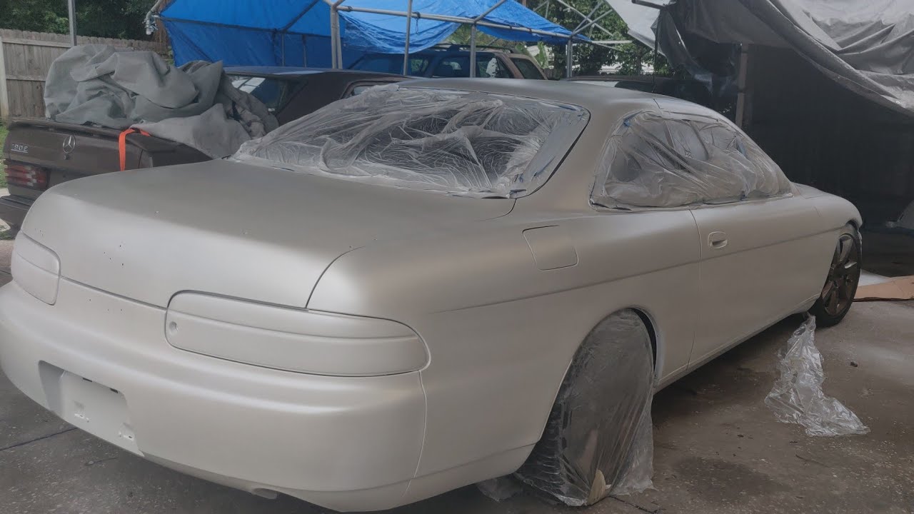 1995 LEXUS SC300 2jz PEARL WHITE PLASTI-DIP FULL CAR (DYC BALOON WHITE)