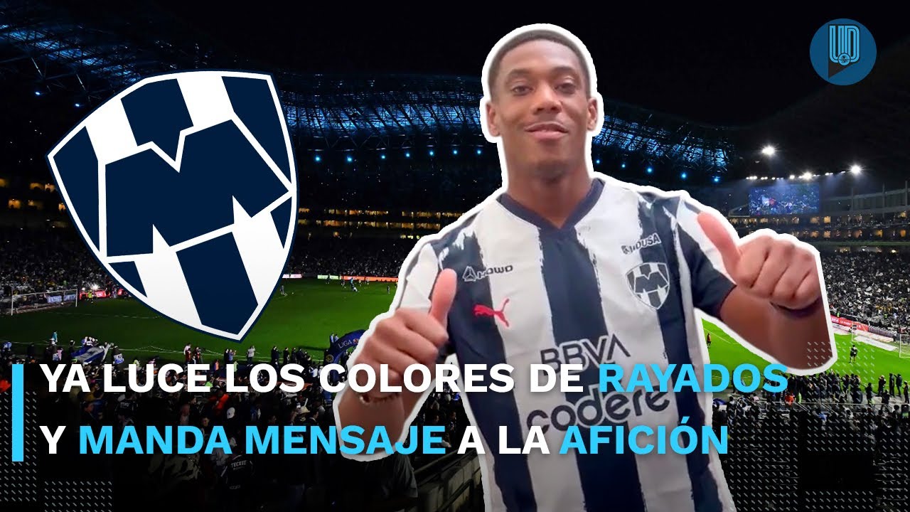 🥵&iexcl;BOMBAZO! 💣 Rayados hace oficial el fichaje de Anthony Martial y ya mand&oacute; su primer mensaje