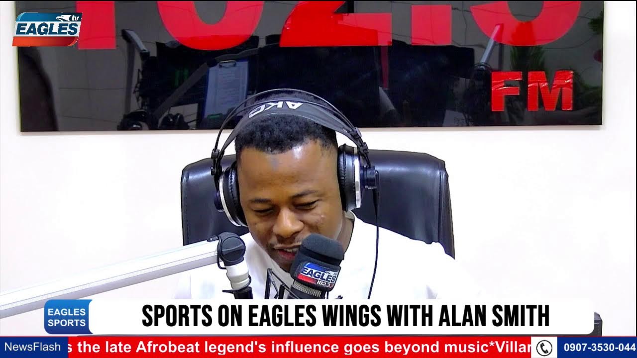 SPORTS ON EAGLES WINGS WITH ALAN SMITH
