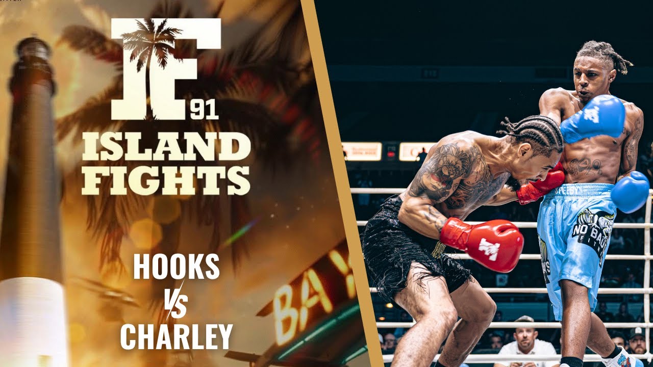 Джей Хукс против Шона Чарли | Island Fights 91 ПОЛНЫЙ БОКСЕРСКИЙ БОЙ | Islandfights.com