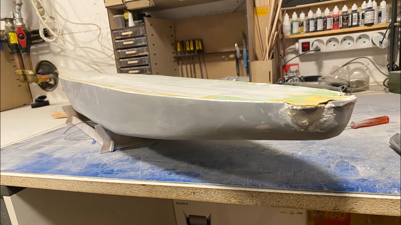 Building USS Missouri #part4 Hull and Stern work, propeller mounts. #occremania