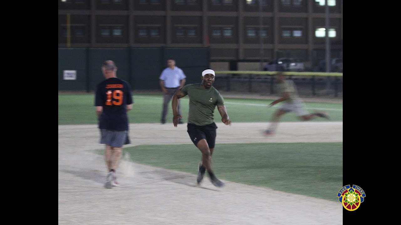 Wagon Pullers: 2019 Camp Arifjan Softball Champs