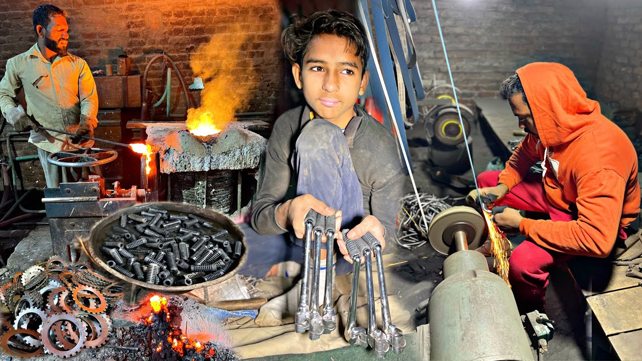 Amazing Mass Production of Bike Engine Kicks | How Bike Start Kick Levers are Made