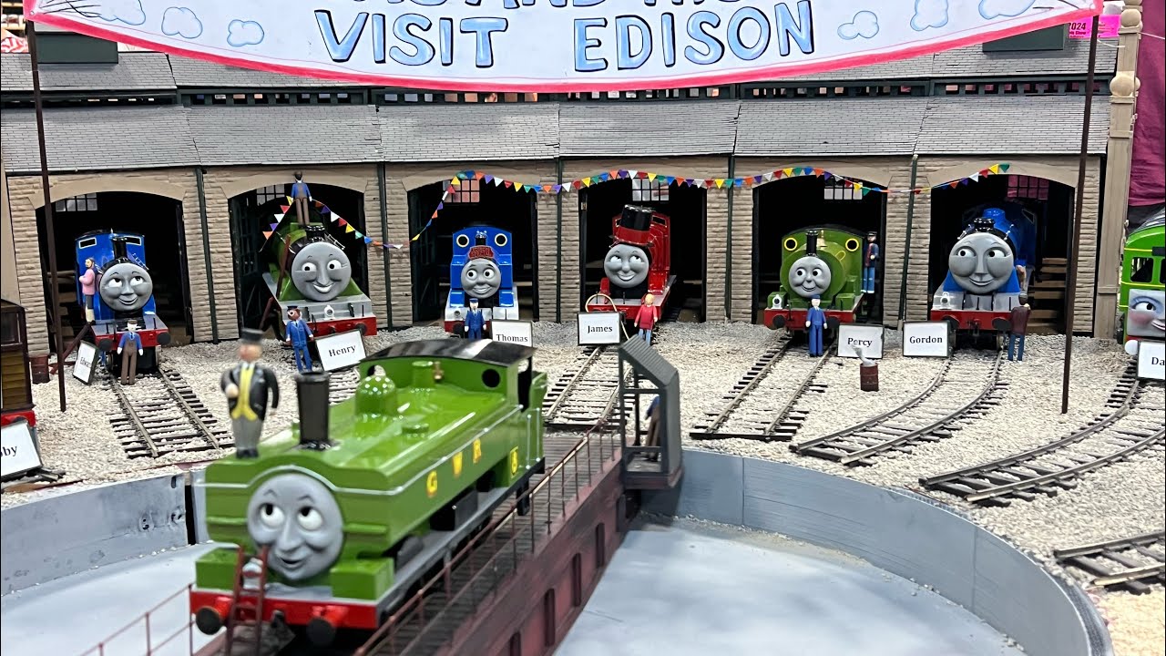 Channel Update and The Edison Train Show with NORTH WESTERN MODELERS 2024 GAUGE 1 THOMAS DISPLAY