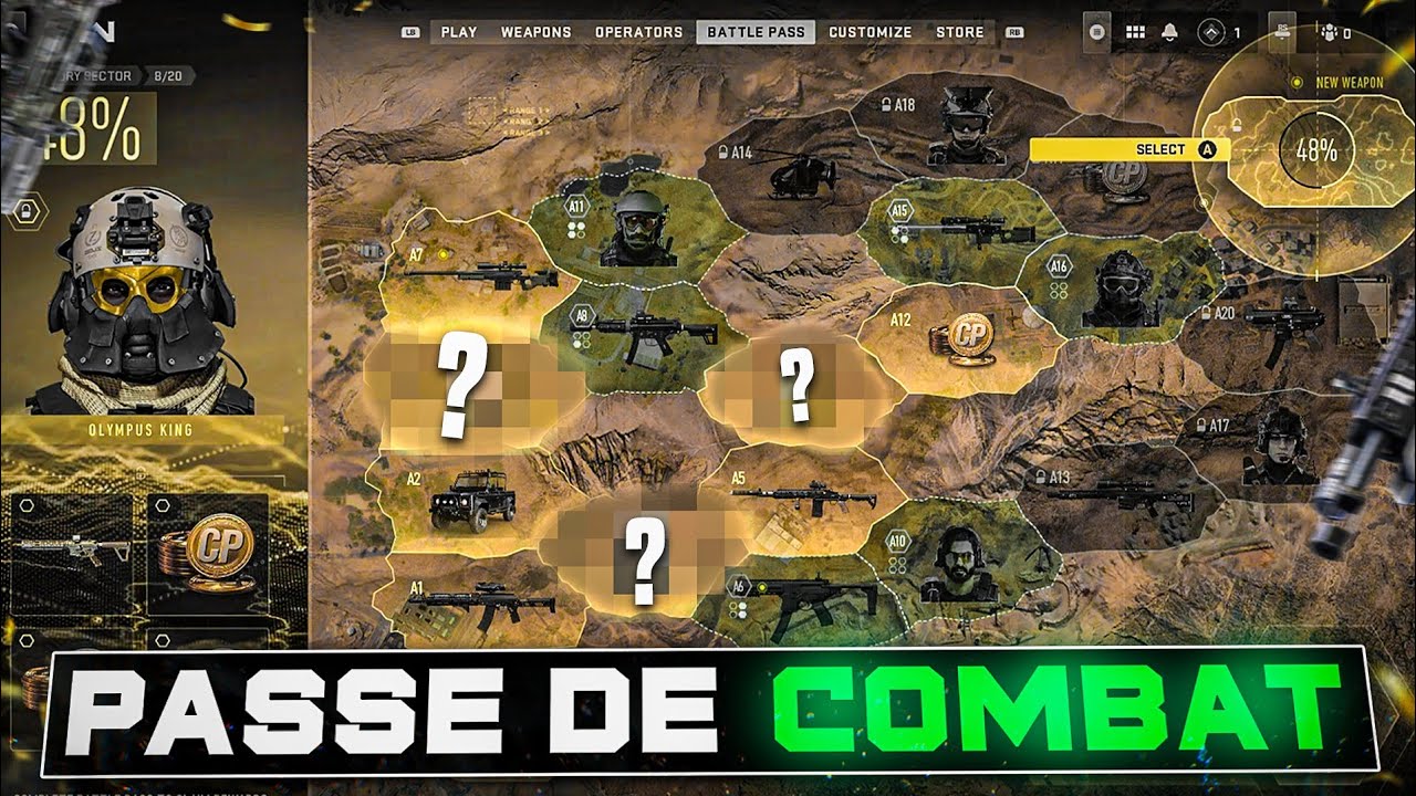 (TUTO) COMMENT FONCTIONNE LE BATTLE PASS DE CALL OF DUTY MODERN WARFARE 2 ET WARZONE 2 ? JETONS !