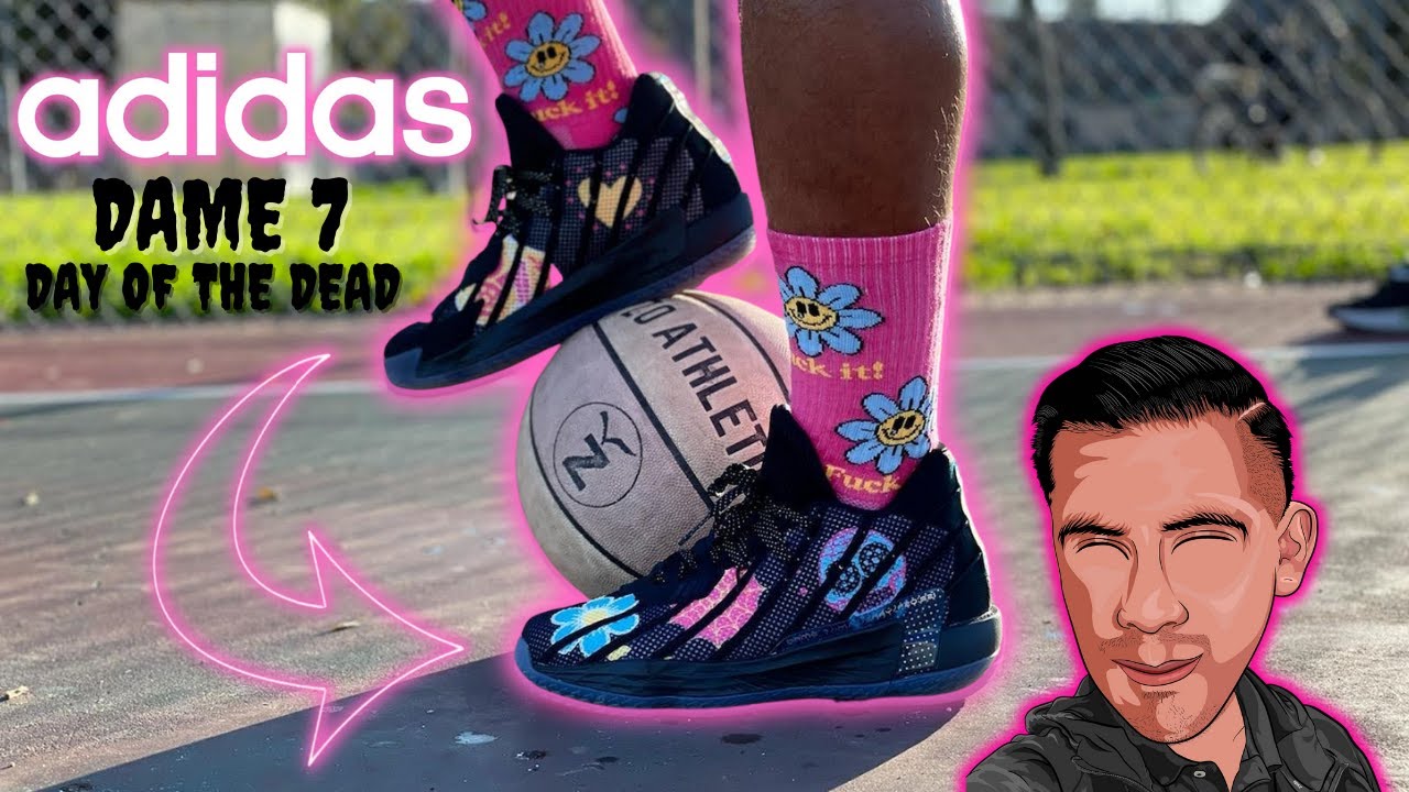 Adidas: Day of the Dead Dame 7 Performance Review 🏀🔥🔥🔥🏀