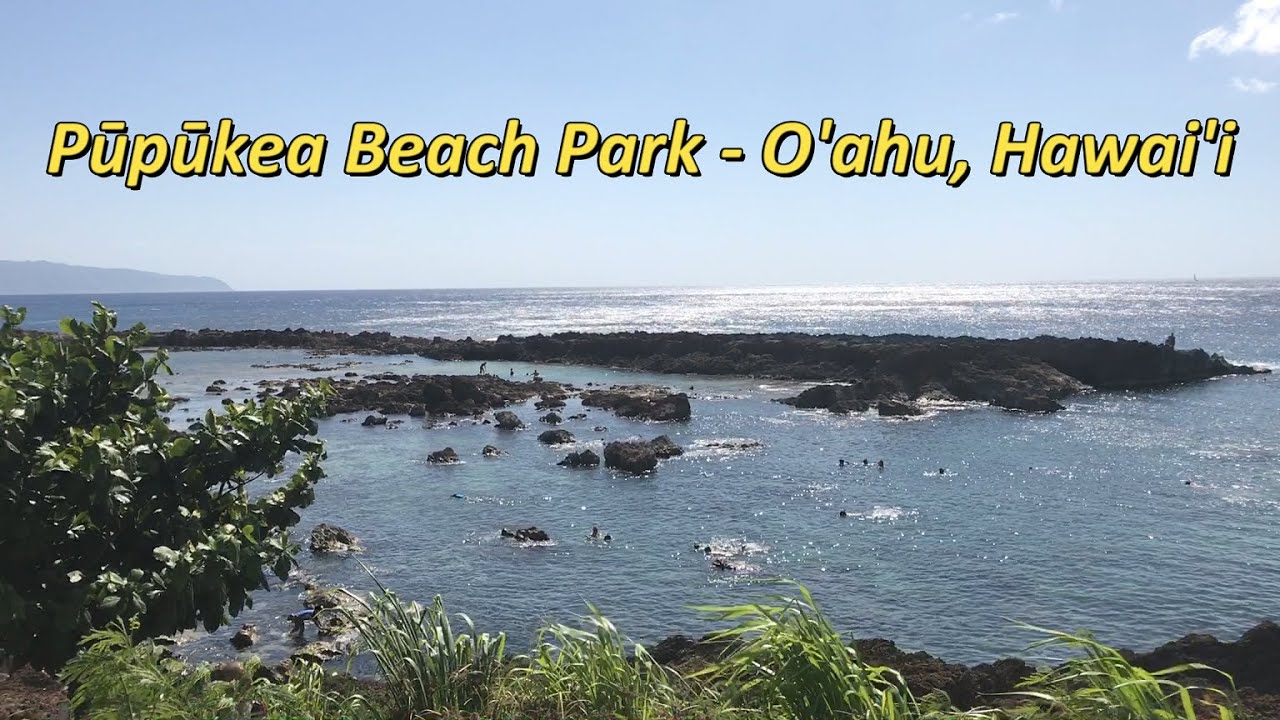 RAW FOOTAGE OF PUPUKEA BEACH PARK ~ O'AHU HAWAI'I | JangStar Channel