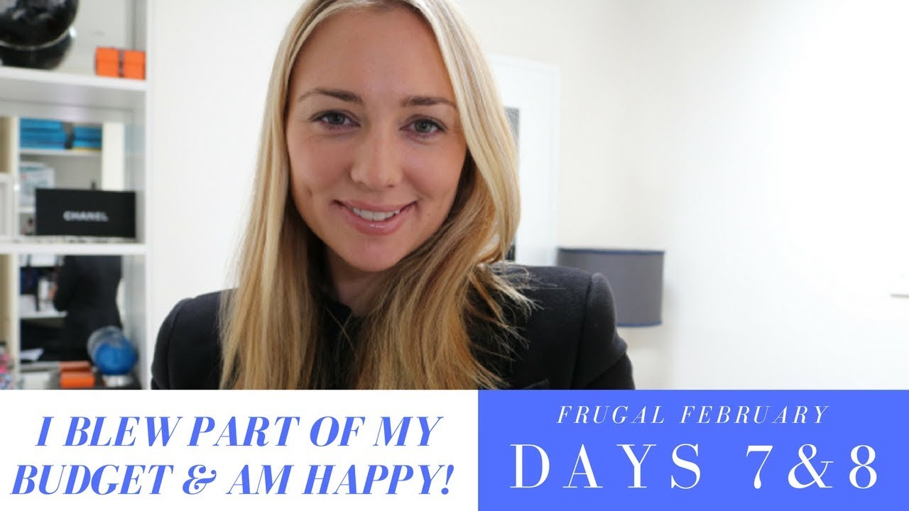 FRUGAL FEBRUARY VLOG || DAY 7 & 8 I BLEW PART OF MY BUDGET & AM HAPPY! || SugarMamma