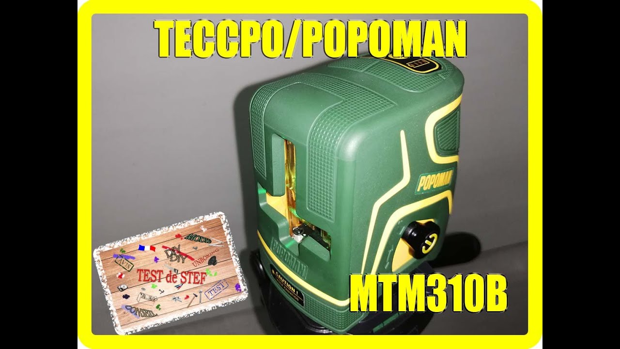 Niveau laser vert automatique POPOMAN