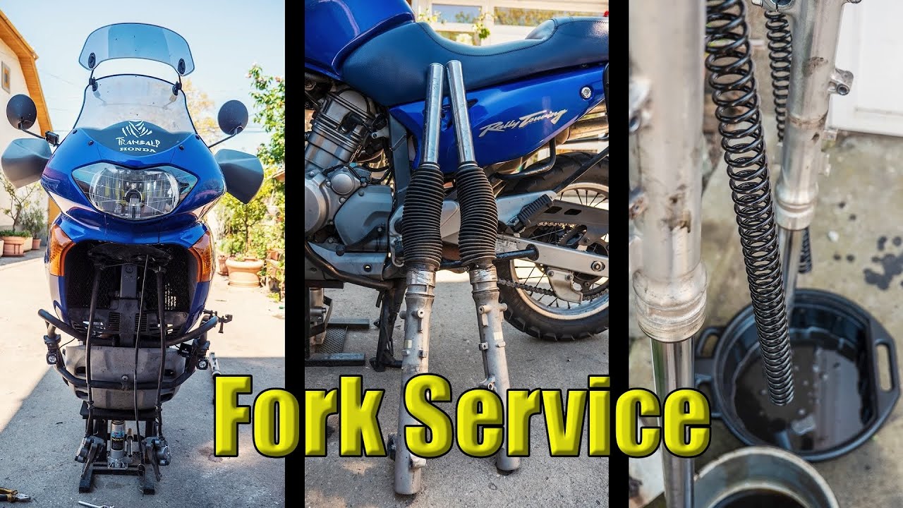 Service Front Fork - OIL and OIL SEALS / TransALP 650 - S.3 Eps.17