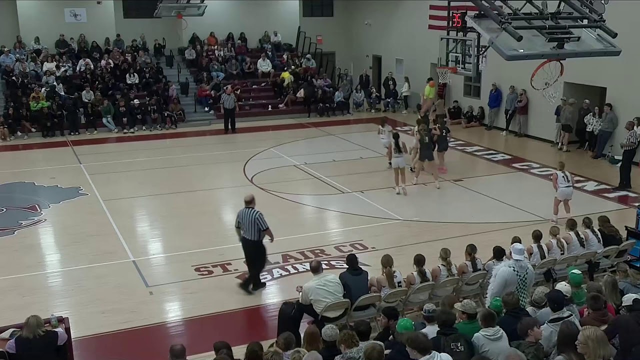 Ashville High School vs Springville High School Girls' Varsity Basketball