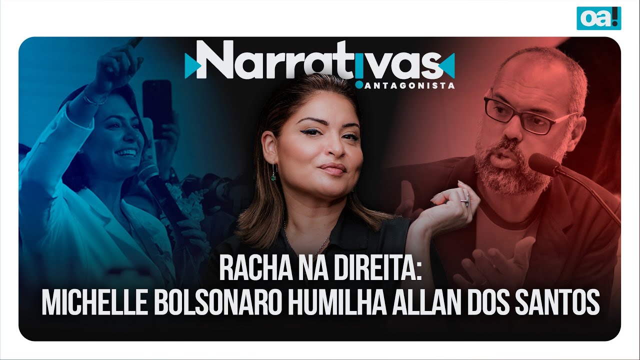 Racha na direita: Michelle Bolsonaro humilha Allan dos Santos | Narrativas #545 Madeleine Lacsko