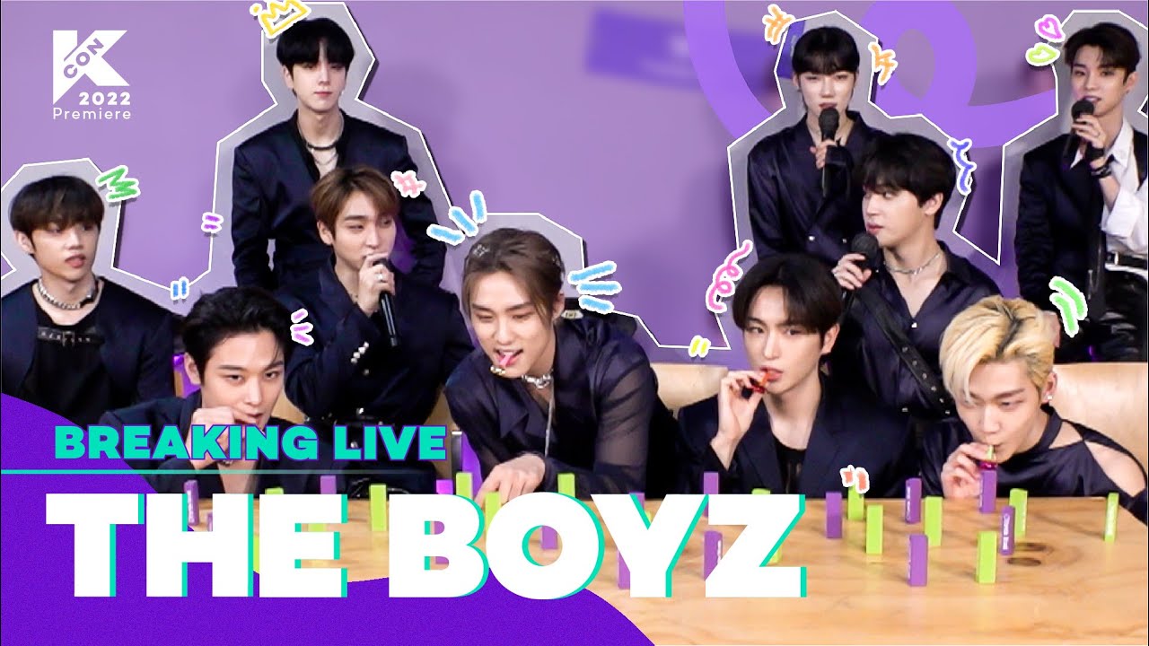 (ENG/JPN)THE BOYZ (더보이즈) | BREAKING LIVE | KCON 2022 Premiere | 22.05.08 OA