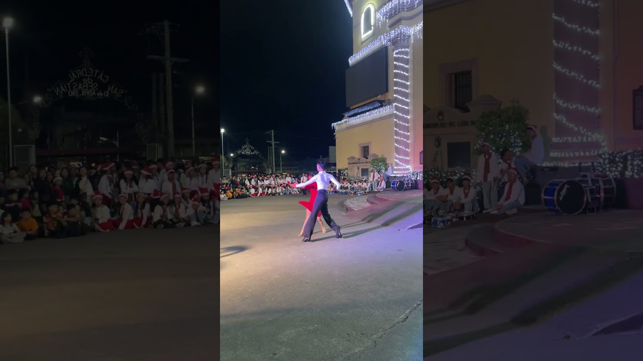 Christmas Dancesport  at Lipa Cathedral