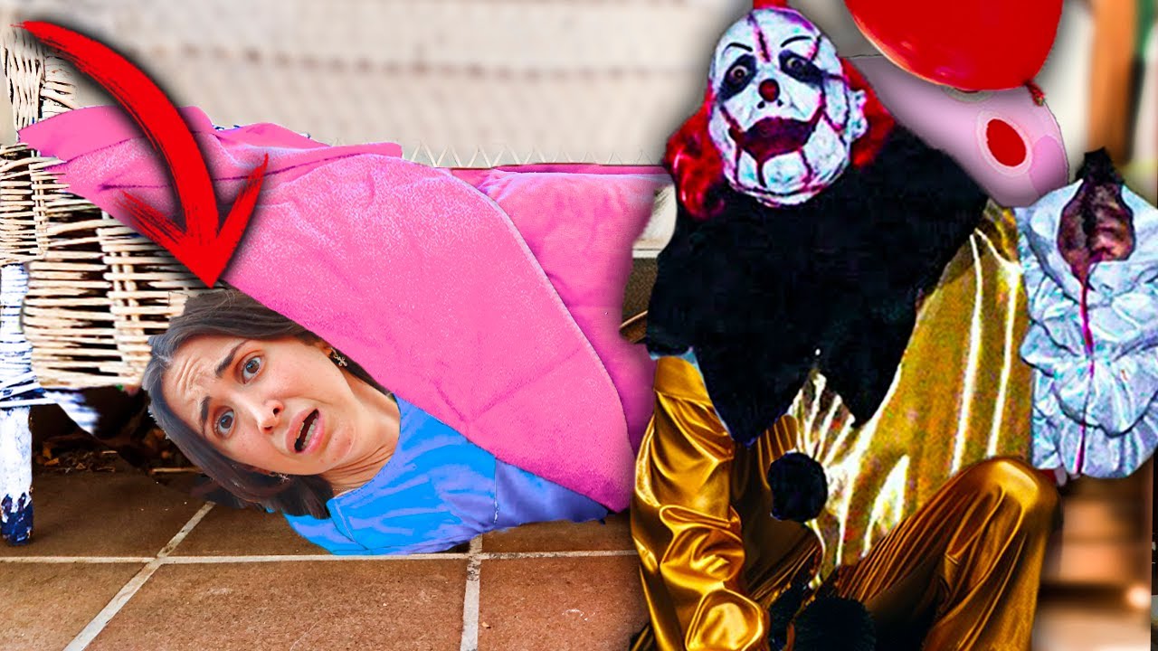 EL PAYASO AZAZEL no ENCONTR&Oacute; MI ESCONDITE !! Vino desde la DEEP WEB a mi CASA !!