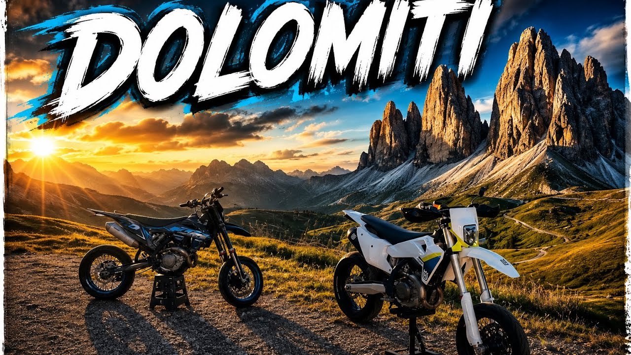 SUPERMOTO in the ITALIAN ALPS | KTM 450🏞️🏍️