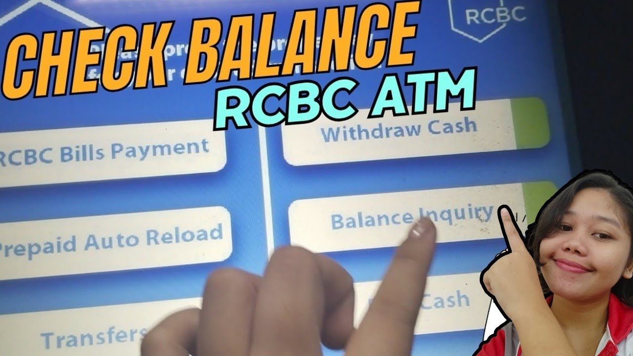 How to Check Balance in RCBC ATM Machine | Balance Inquiry ATM