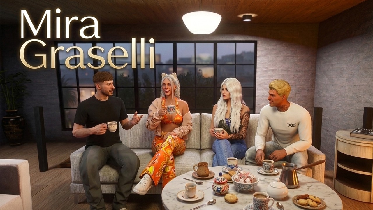 SEVİNDİRİCİ HABER GÜZEL SOHBET -  Mira Graselli S1:E6 (www.rina-roleplay.com)