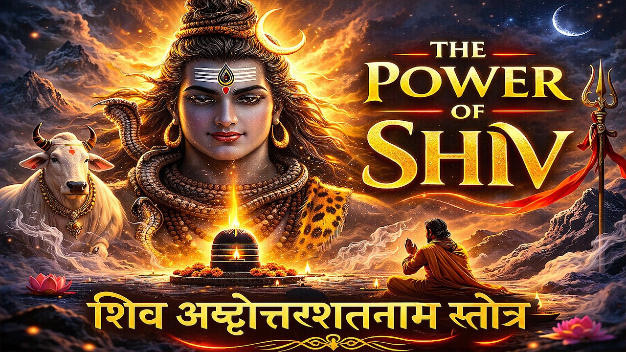 शिवजी के 108 नाम | शिव अष्टोत्तरशतनाम स्तोत्र | Shiv Ashtottar Shat Naam Stotra | Powerful Shiva