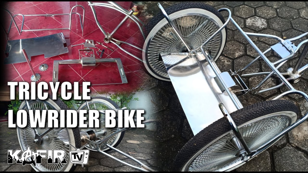 Tricycle lowrider bike