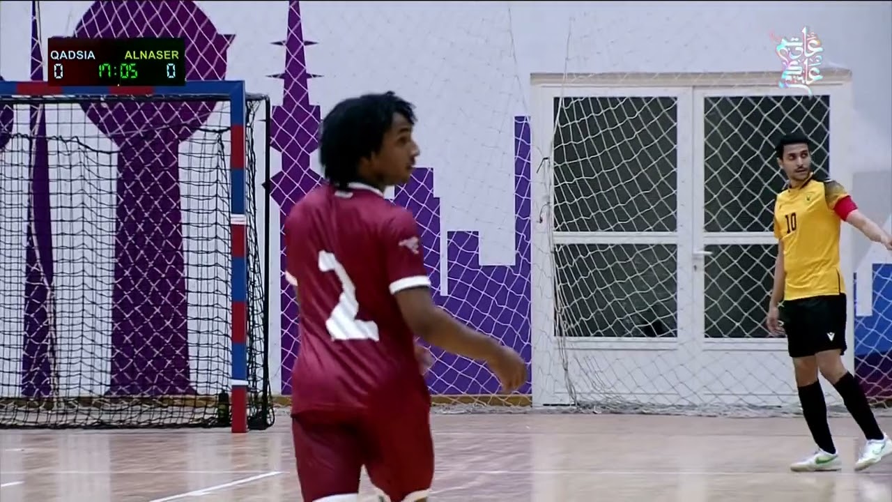 مباراة القادسية × النصر - كأس الصالات المغلقة الأولى لكرة القدم - الجمعة 29/3/2024