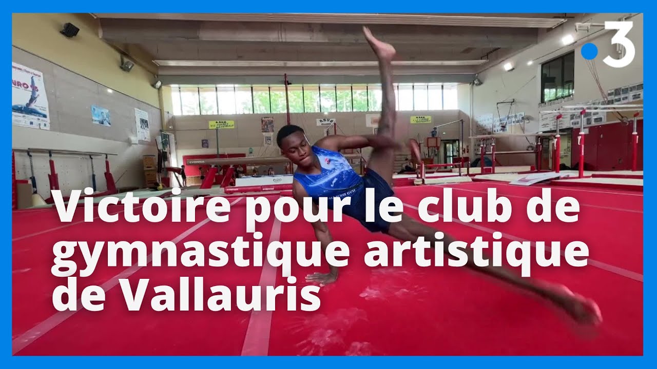 Un titre historique pour le club de gymnastique artistique de Vallauris Golfe-Juan