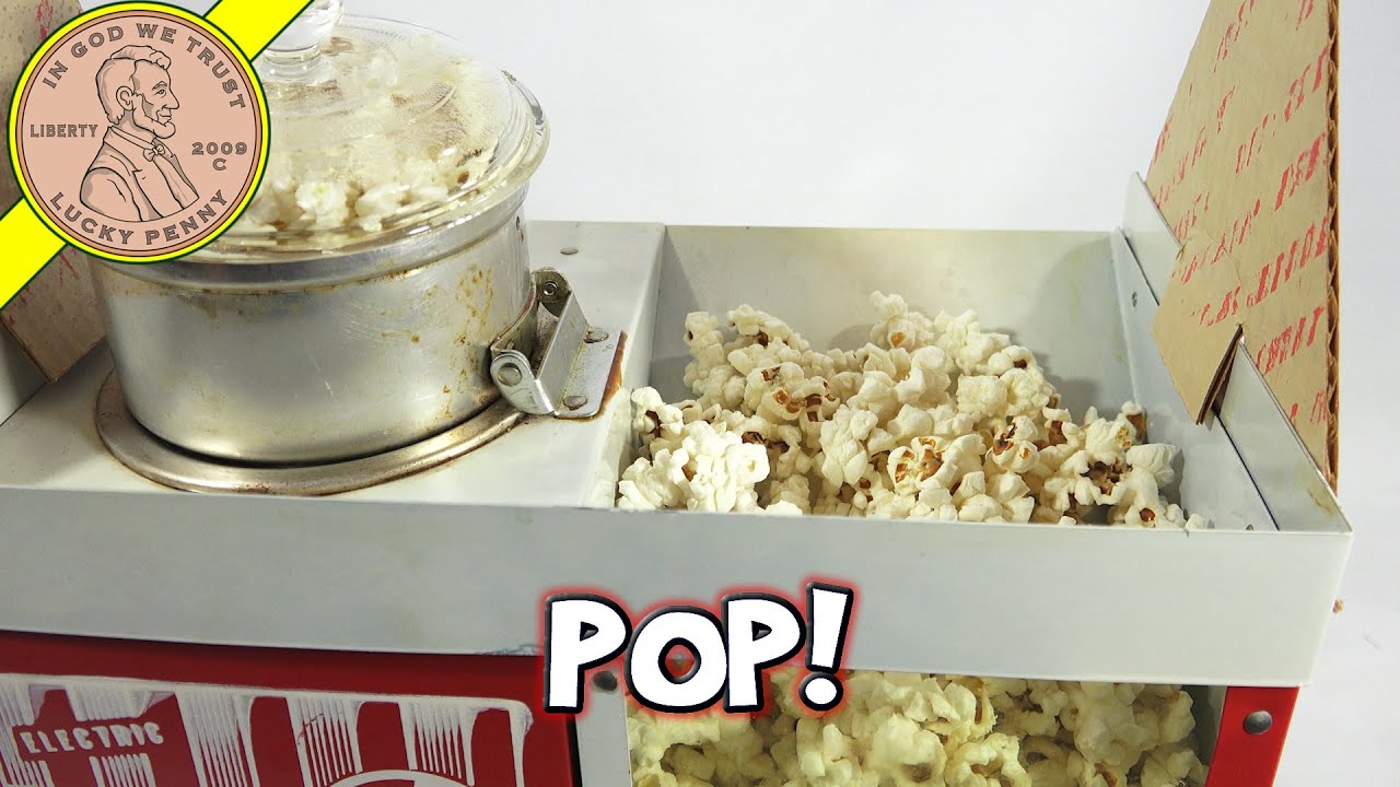 How To Use The 1950's Empire See 'Em Pop Electric Corn Popper And Vendor Stand!