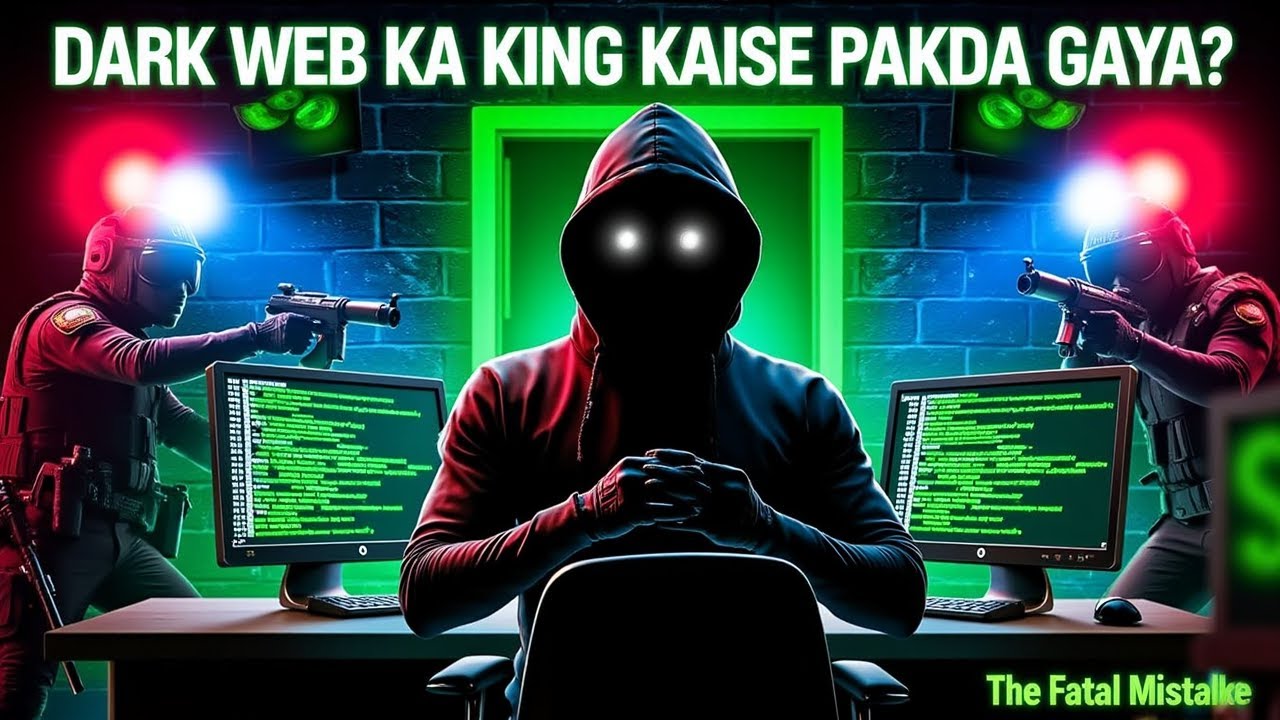 The Rise and Fall of the Dark Web King: A Cybercrime Manhunt [Hindi]