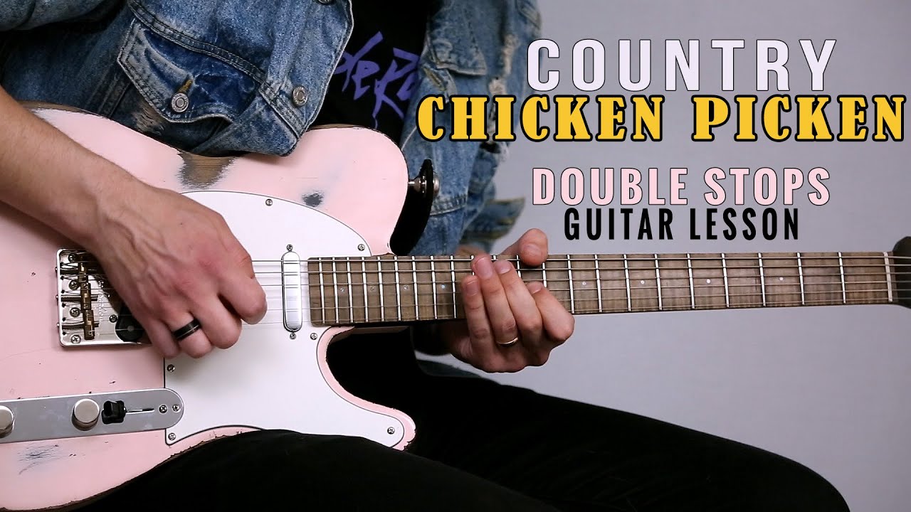 Country Chicken Picken Double Stop Lick! Guitar Lesson