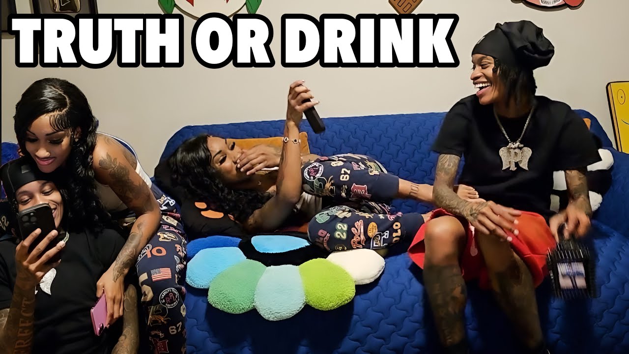 Jazz & Bestfriend Play TRUTH or DRINK at 3AM..*Gets Freaky*