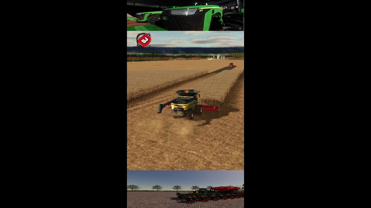 grande colheita de milho farming simulator 25 mapa limoeiro  top agrorotina mato grosso