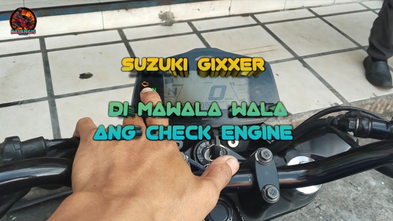 Paano malaman kung sira na ang oxygen sensor ng Suzuki Gixxer #o2sensor #kalangismotovlog