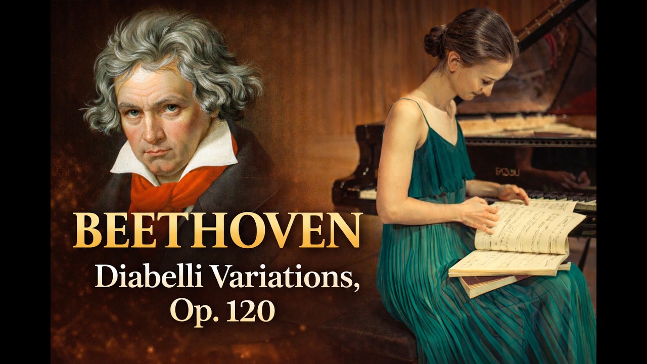 Beethoven - Diabelli Variations , Op. 120 ; Marta Czech