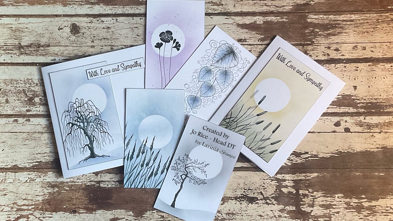 Those Sad Occasions need cards by Jo Rice #laviniastamps #cardmaking #condolence