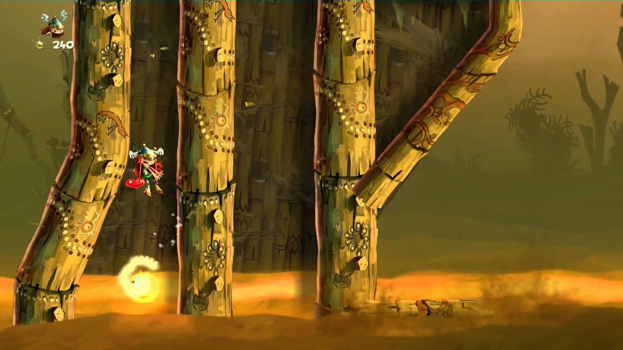 Rayman Legends Sable Mouvant