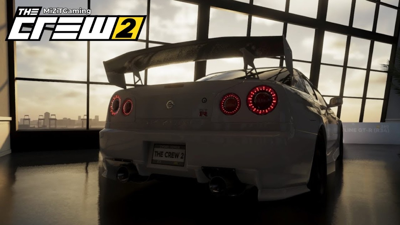 THE CREW 2 - NISSAN SKYLINE GTR R34 - CUSTOMISATION - TEST / CUSTOMIZATION - TEST DRIVE