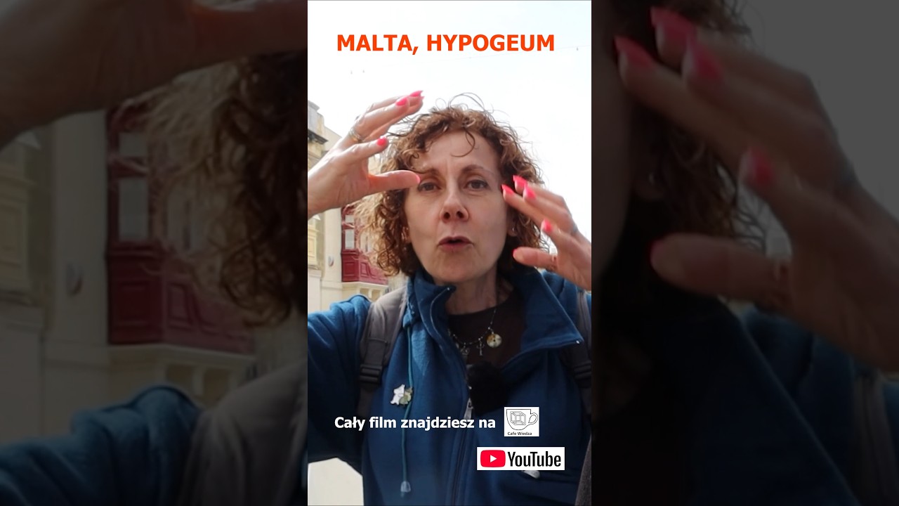 Hypogeum, Malta - czerwona plątanina spiral.