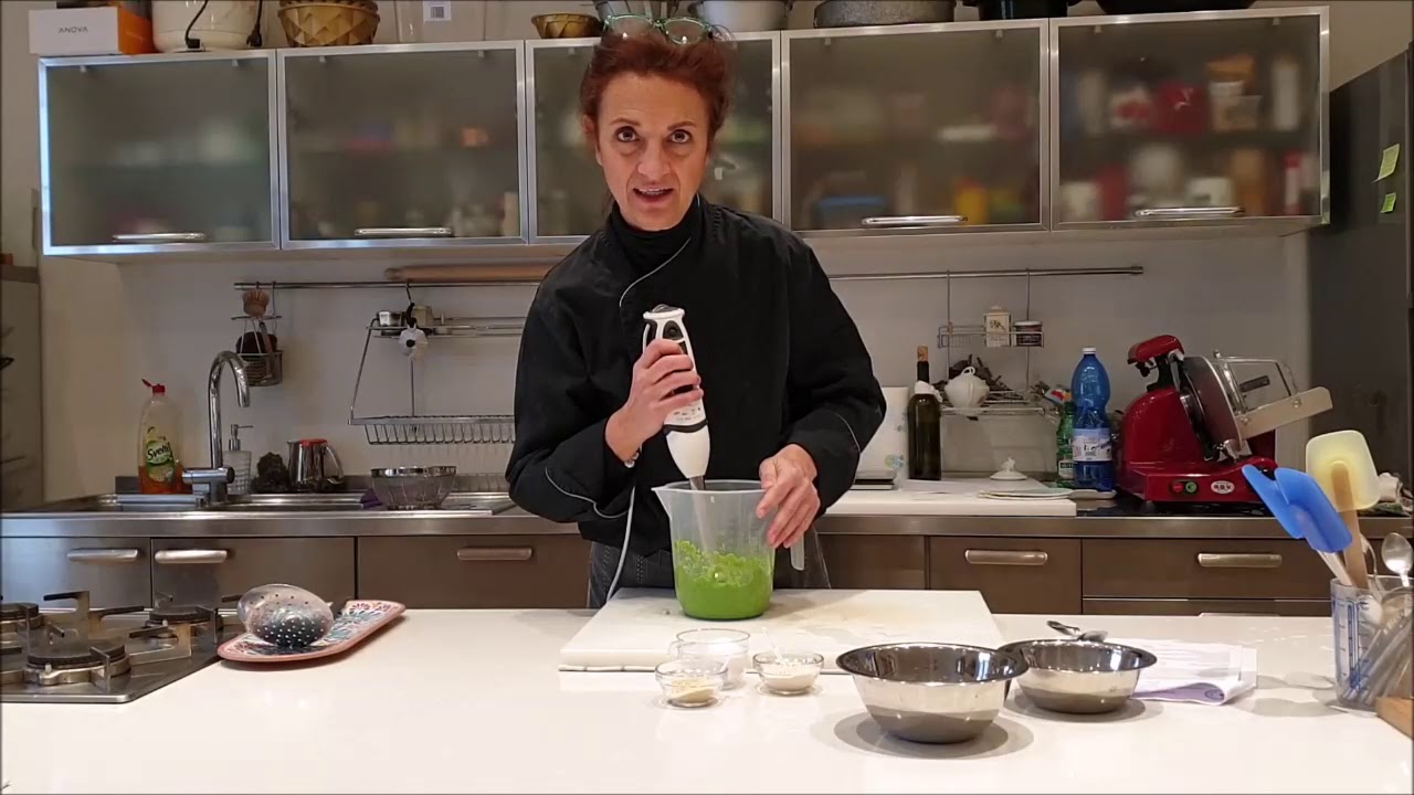gnocchi di piselli in salsa allo zenzero