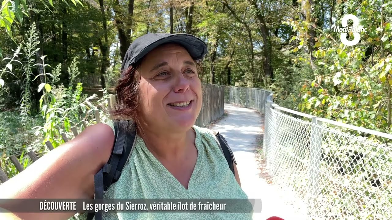 Les gorges du Sierroz, véritable îlot de fraîcheur