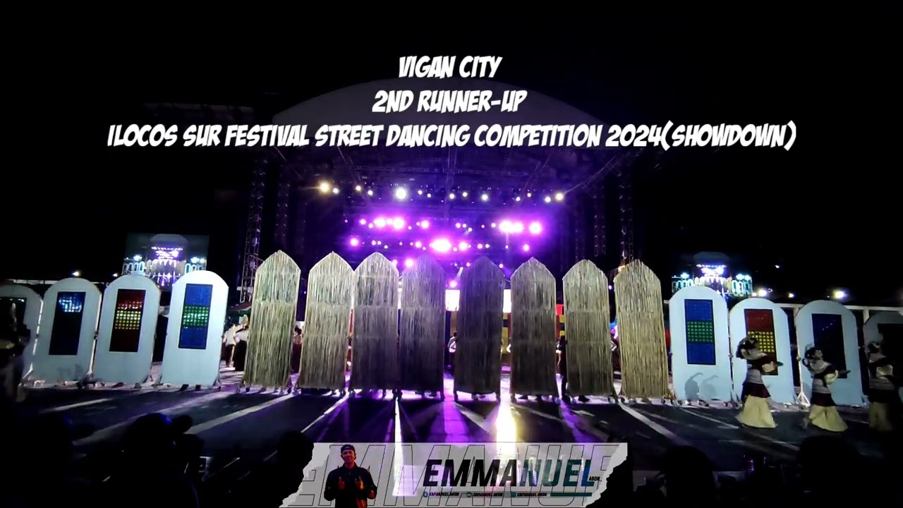 VIGAN CITY | 2ND RUNNER-UP | ILOCOS SUR FESTIVAL STREET DANCING COMPETITION 2024(SHOWDOWN)