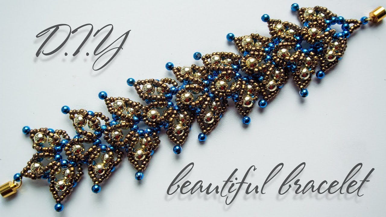 Bracelet | How to make bracelets | DIY | Beaded Bracelet Tutorial | Black Pearl